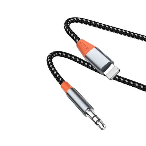 כבל פרימיום מתאם 3.5 מ״מ (אודיו) לאייפון (חיבור Lightning) WiWU YP-06