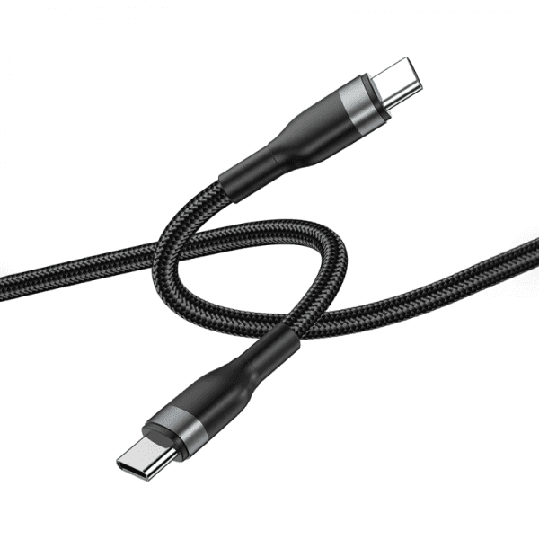 כבל פרימיום WIWU Concise Wi-C017 100W טייפ סי - טייפ סי 1.2 מטר
