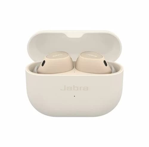 אוזניות Jabra Elite 10 True Wireless יבואן רשמי - צבע בז'