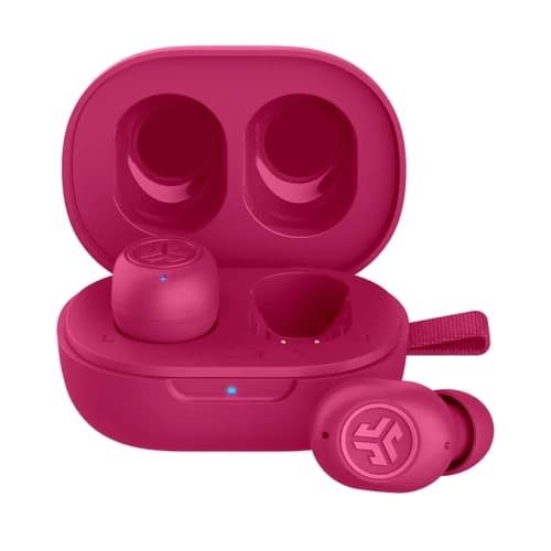 אוזניות אלחוטיות JLab JBuds Mini ורוד - יבואן רשמי