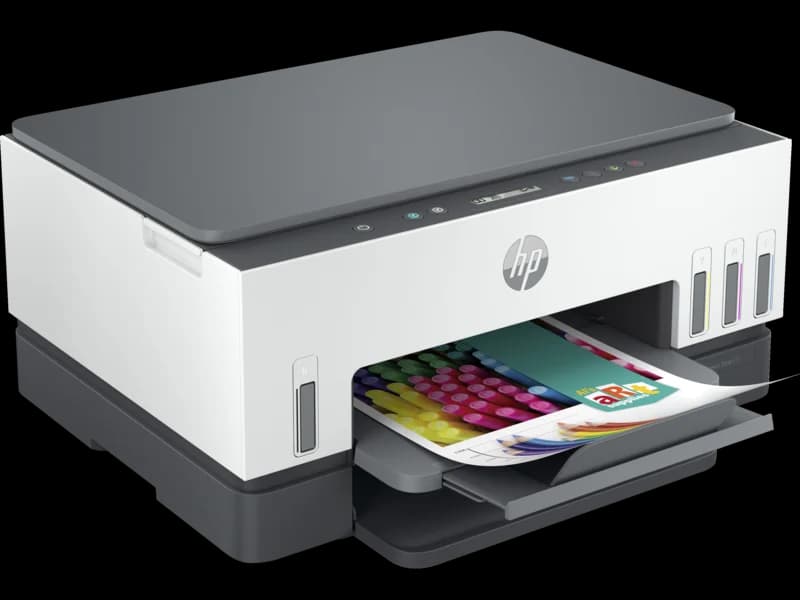 מדפסת ‏הזרקת דיו ‏משולבת HP Smart Tank 670 6UU48A