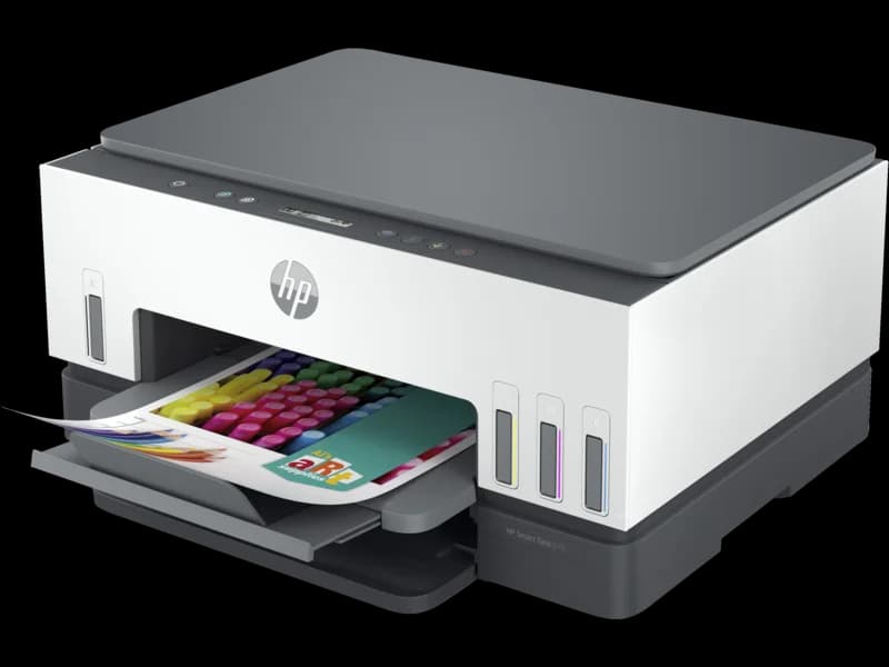 מדפסת ‏הזרקת דיו ‏משולבת HP Smart Tank 670 6UU48A