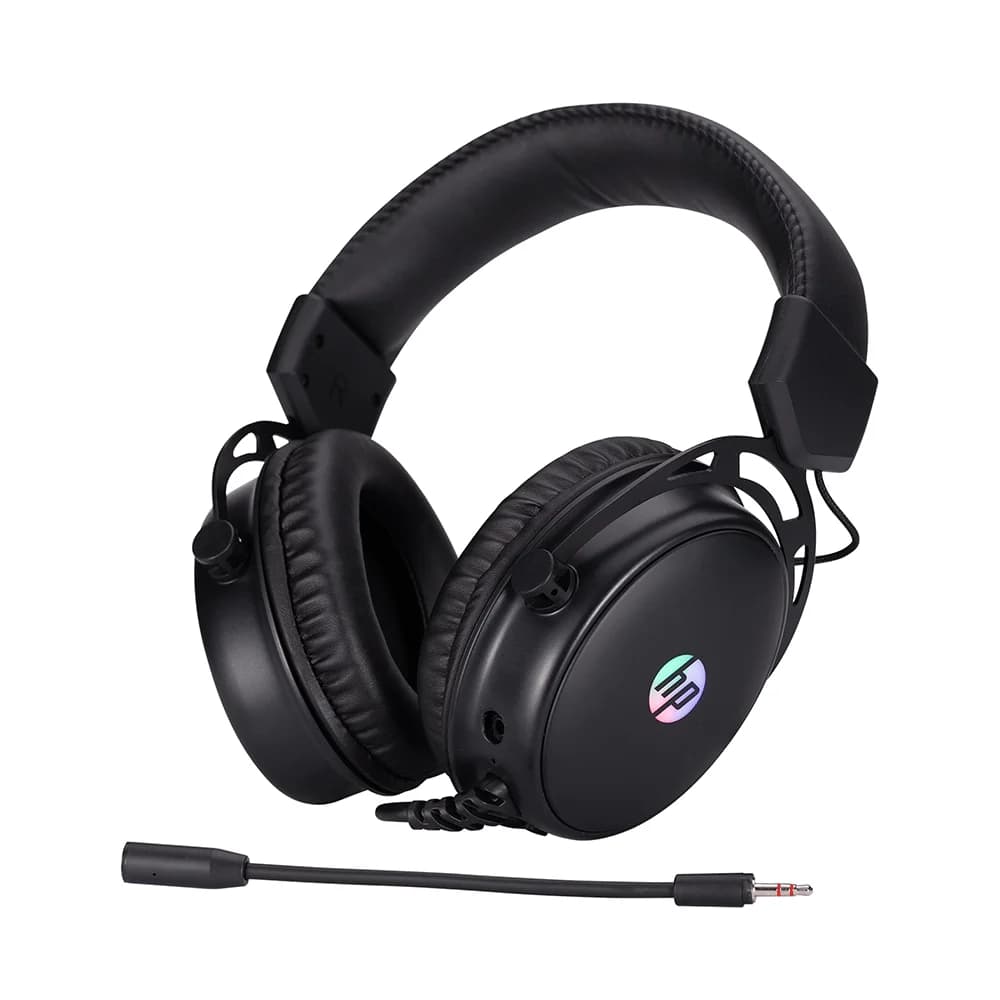 אוזניות קשת גיימינג חוטיות HP DHE-8005U USB + מיקרופון (7.1 ערוצים)