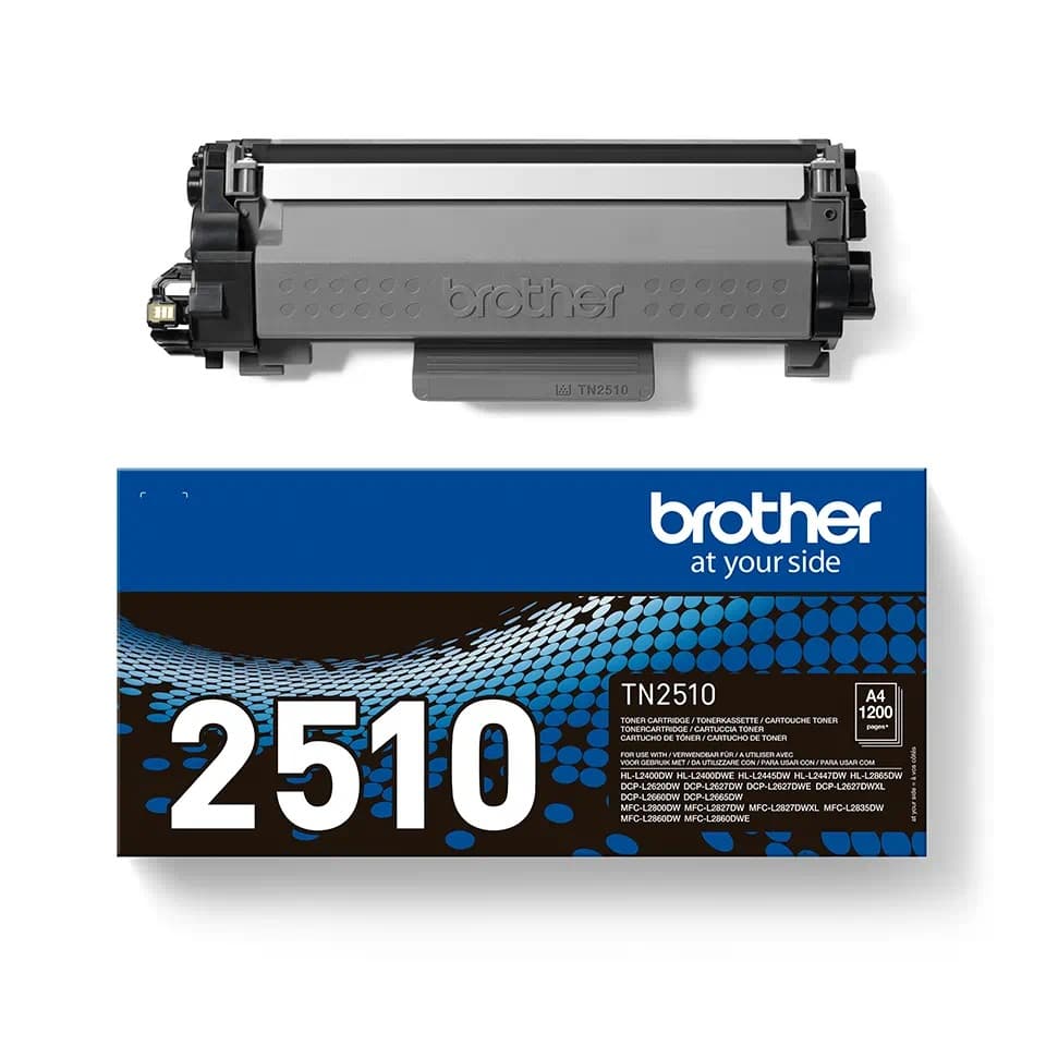 טונר מקורי Brother TN-2510 בראדר (1,200 דף)