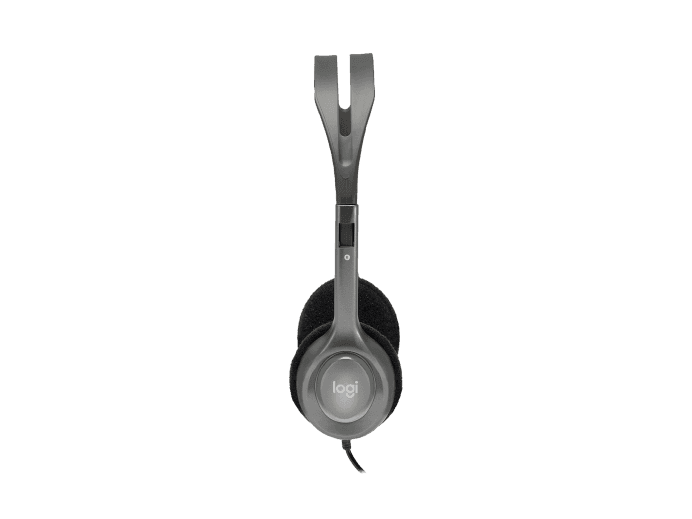 אוזניות ‏חוטיות Logitech H110 לוגיטק