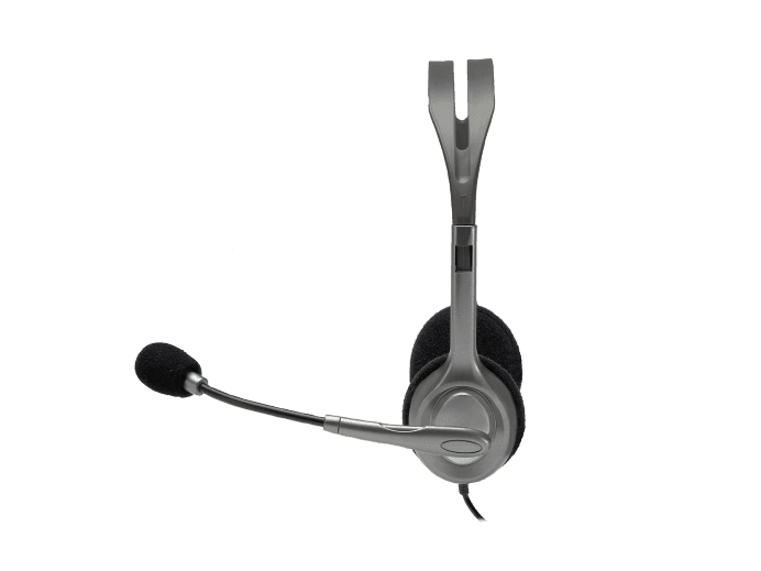 אוזניות ‏חוטיות Logitech H110 לוגיטק