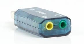 מתאם USB לאודיו - אוזניות + מיקרופון (כרטיס קול USB) Dagan CMP-SOUNDUSB