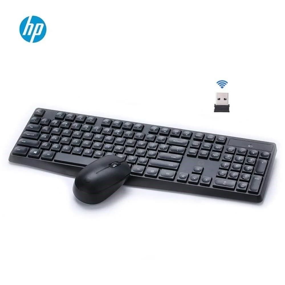 סט מקלדת + עכבר אלחוטי HP CS10 7YA13PA