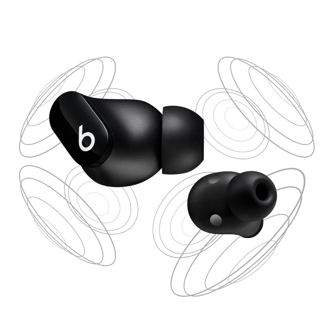 אוזניות אלחוטיות Beats Studio Buds עם ביטול רעשים - שחור