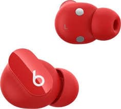 אוזניות אלחוטיות Beats Studio Buds עם ביטול רעשים - אדום