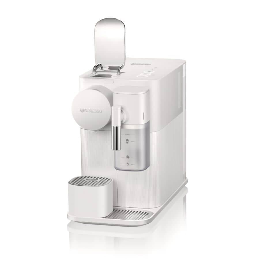 מכונת קפה נספרסו לבנה Nespresso By Delongi Lattissima One EN510.W עם מקציף