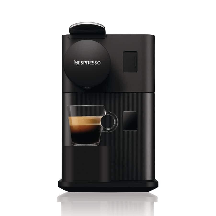 מכונת קפה נספרסו שחורה Nespresso By Delonghi Lattisima One EN510.B עם מקציף