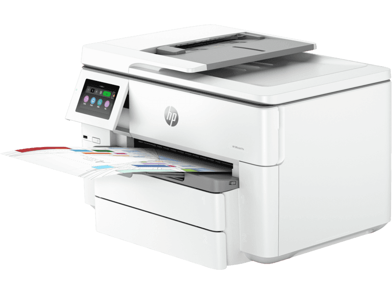 מדפסת דיו HP OfficeJet Pro 9730 A3 משולבת עם פקס בעברית