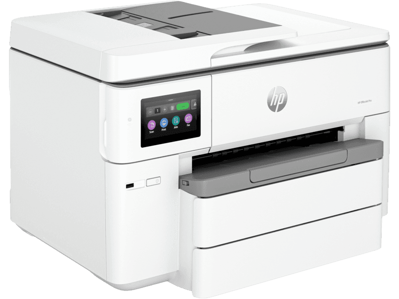 מדפסת דיו HP OfficeJet Pro 9730 A3 משולבת עם פקס בעברית