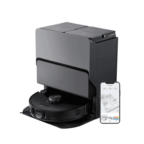שואב אבק רובוטי חכם Roborock S8 MaxV Ultra שחור - יבואן רשמי