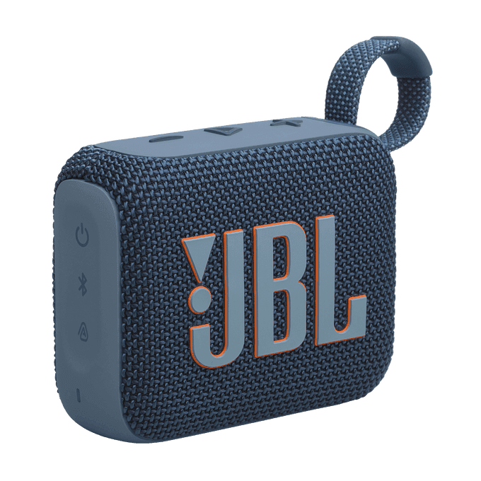 רמקול אלחוטי נייד JBL Go 4 כחול- יבואן רשמי