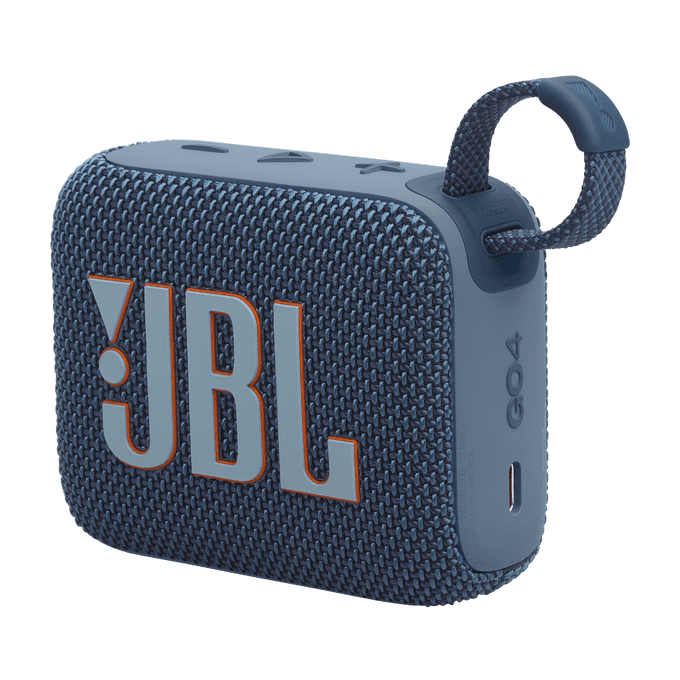 רמקול אלחוטי נייד JBL Go 4 כחול- יבואן רשמי