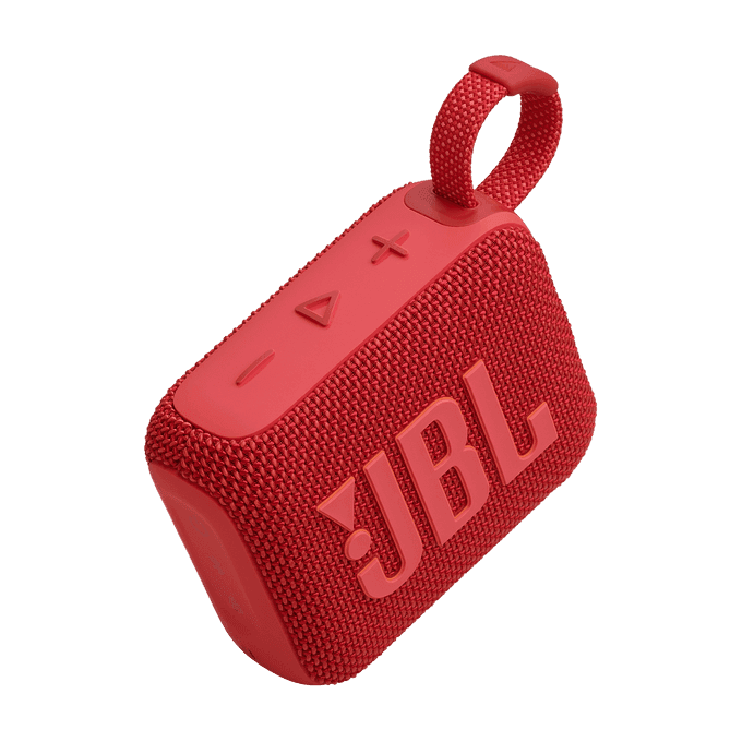 רמקול אלחוטי נייד JBL Go 4 אדום- יבואן רשמי