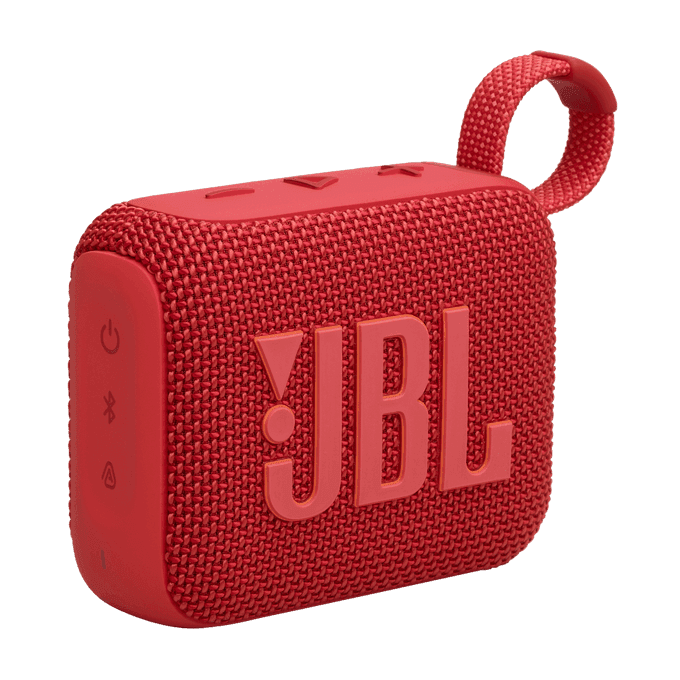 רמקול אלחוטי נייד JBL Go 4 אדום- יבואן רשמי