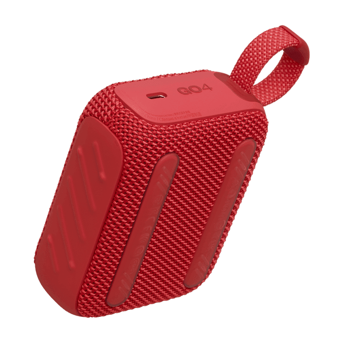 רמקול אלחוטי נייד JBL Go 4 אדום- יבואן רשמי