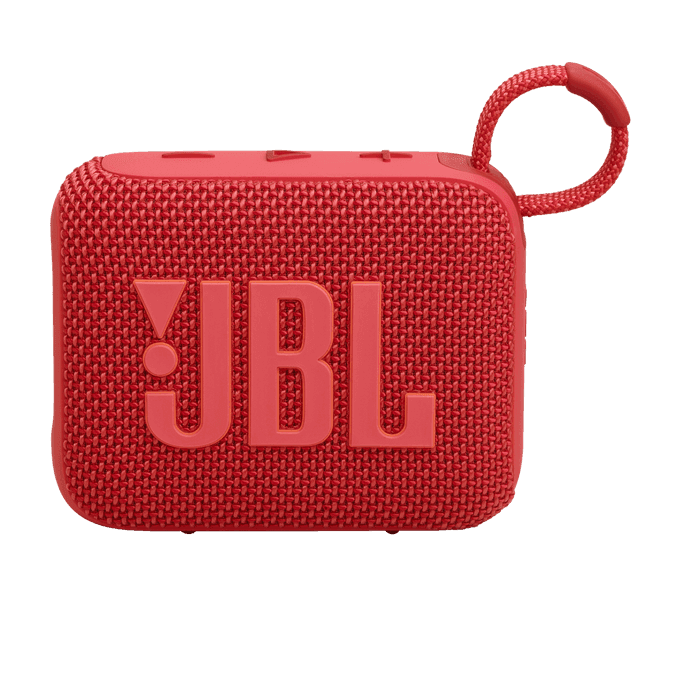 רמקול אלחוטי נייד JBL Go 4 אדום- יבואן רשמי