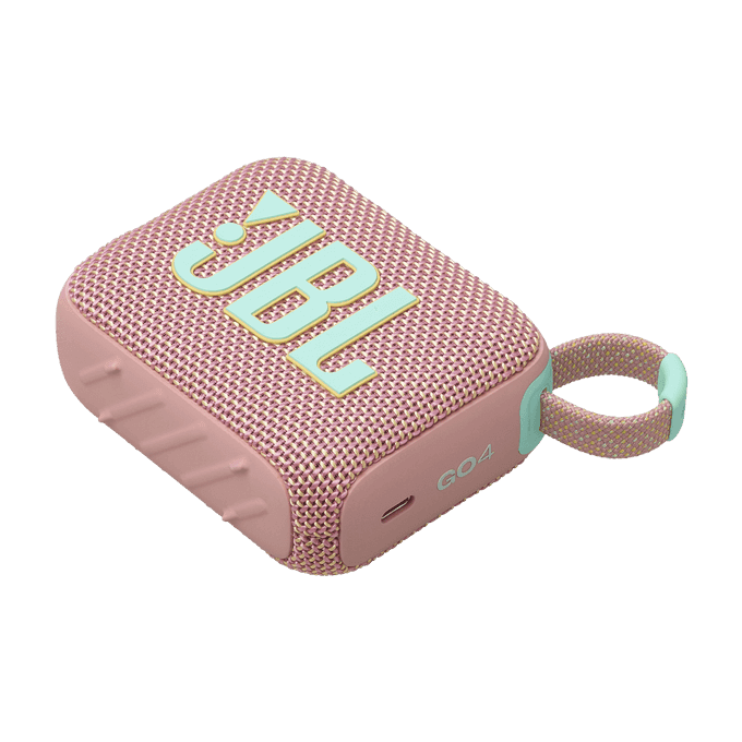 רמקול אלחוטי נייד JBL Go 4 ורוד- יבואן רשמי