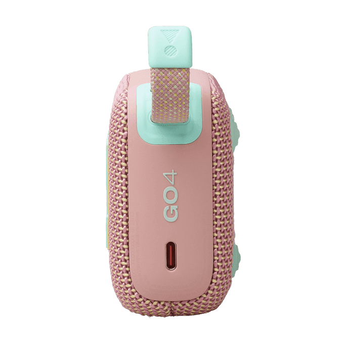 רמקול אלחוטי נייד JBL Go 4 ורוד- יבואן רשמי