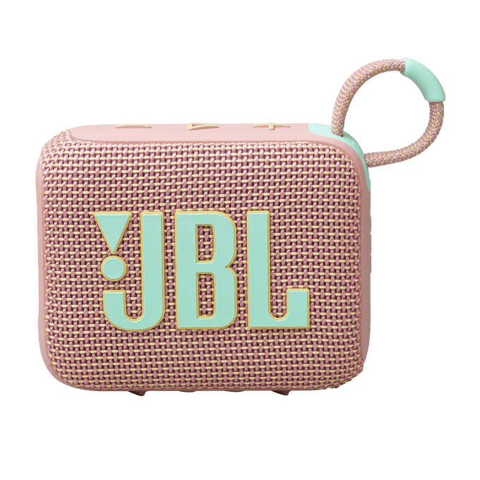 רמקול אלחוטי נייד JBL Go 4 ורוד- יבואן רשמי