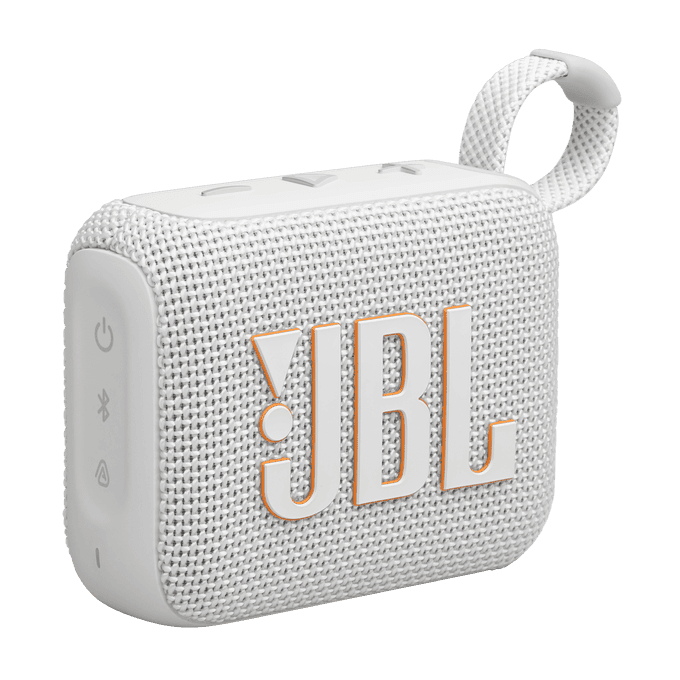רמקול אלחוטי נייד JBL Go 4 לבן - יבואן רשמי