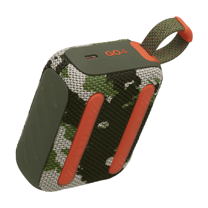 רמקול אלחוטי נייד JBL Go 4 צבאי- יבואן רשמי