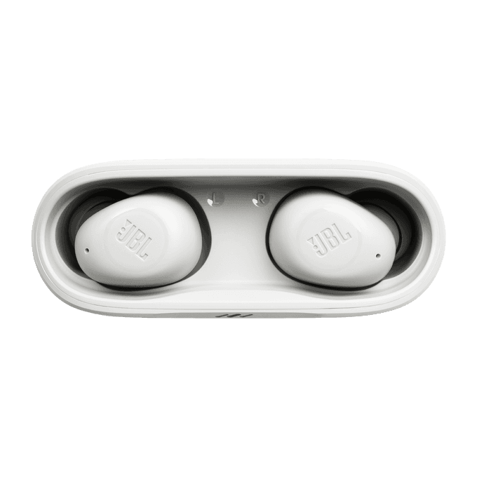 אוזניות אלחוטיות JBL Wave Buds TWS לבן