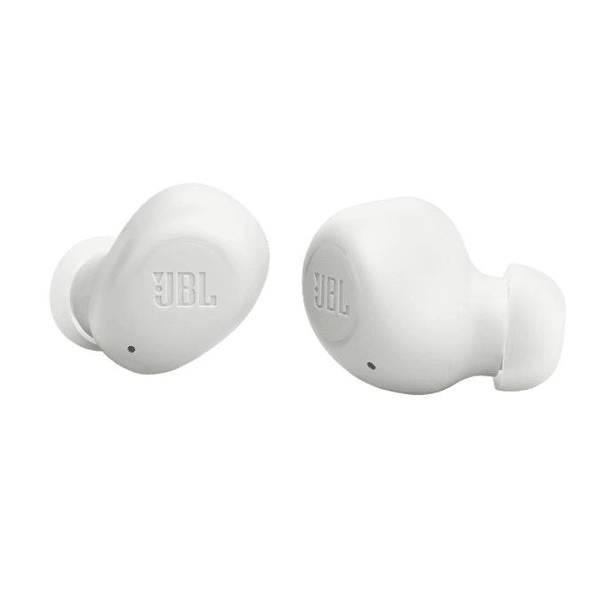 אוזניות אלחוטיות JBL Wave Buds TWS לבן