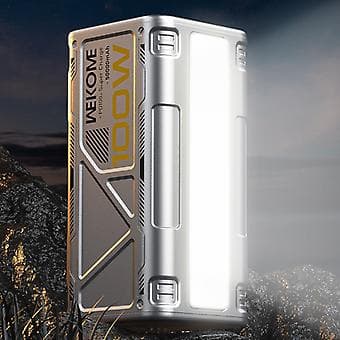 מטען נייד WEKOME WP-08 100W 50,000mAh טעינה מהירה Type-C ו-USB + פנס