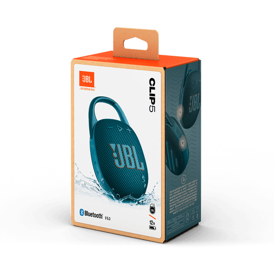 רמקול נייד JBL Clip 5 - כחול