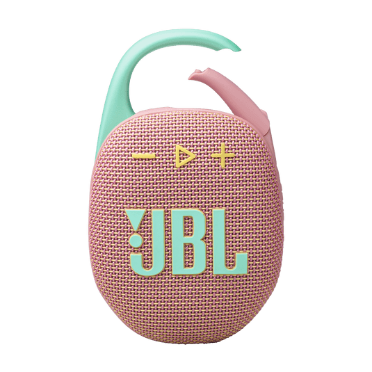 רמקול נייד JBL Clip 5 - ורוד