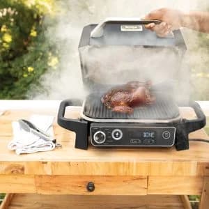 גריל מנגל חשמלי ומעשנת נינג'ה Ninja WoodFire OG701 2400W