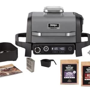 גריל מנגל חשמלי ומעשנת נינג'ה Ninja WoodFire OG701 2400W