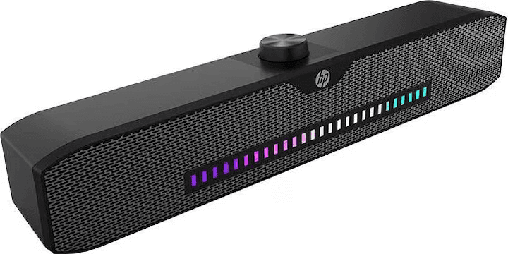 רמקול גיימינג למחשב HP DHS-4200 2.0 6W AUX עם תאורת RGB