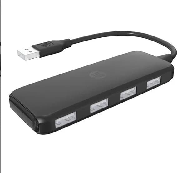 מפצל USB 2.0 ל-4 יציאות HP DHC-CT110C
