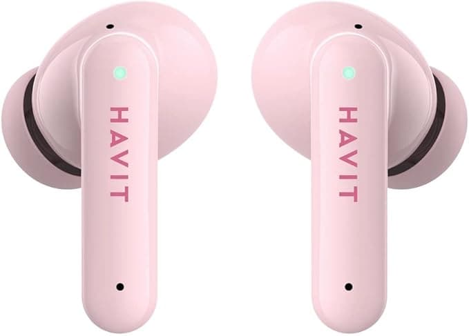 אוזניות אלחוטיות HAVIT TW967 TWS ורוד