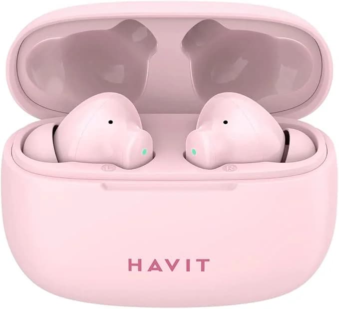 אוזניות אלחוטיות HAVIT TW967 TWS ורוד