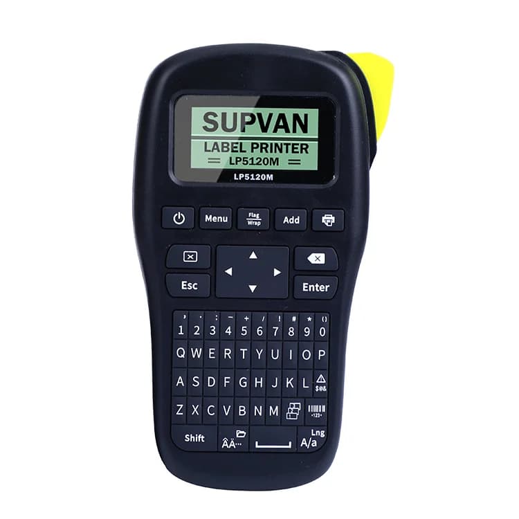 מדפסת מדבקות ניידת בעברית- SUPVAN LP5120M