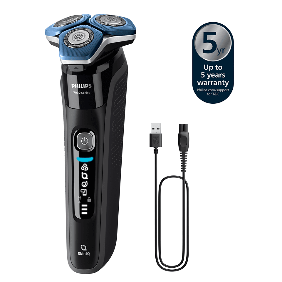 מכונת גילוח Philips S7886/50 פיליפס + מתקן שטיפה