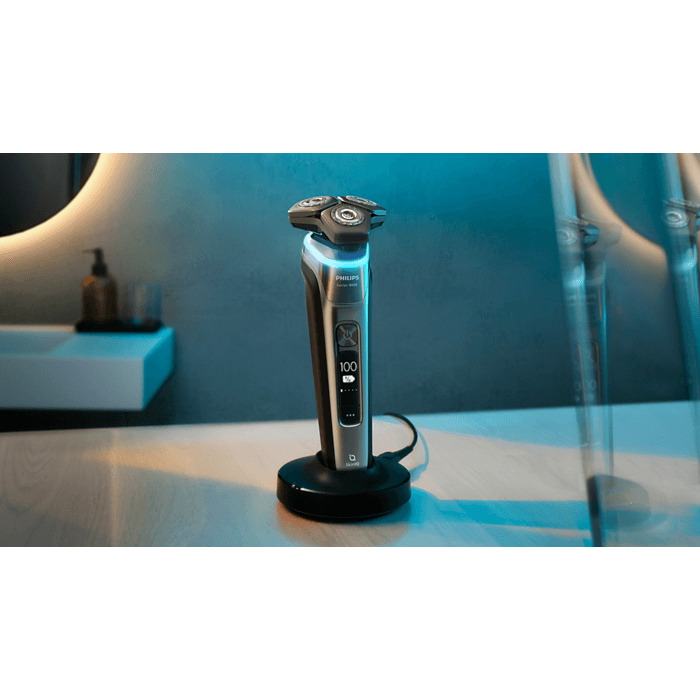מכונת גילוח Philips Series 9000 S9975/55 פיליפס + מתקן שטיפה