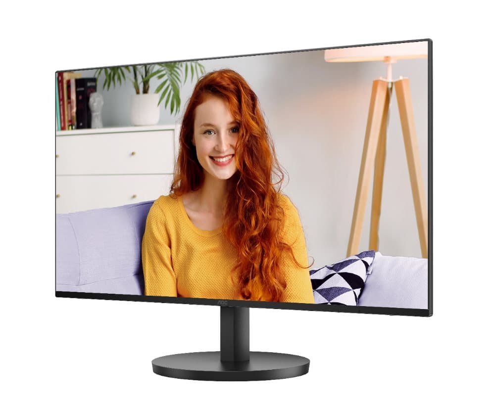 מסך מחשב AOC 27B3HA2 Full HD 27/IPS/FHD/100Hz/3Y + רמקולים מובנים (יבואן רשמי)