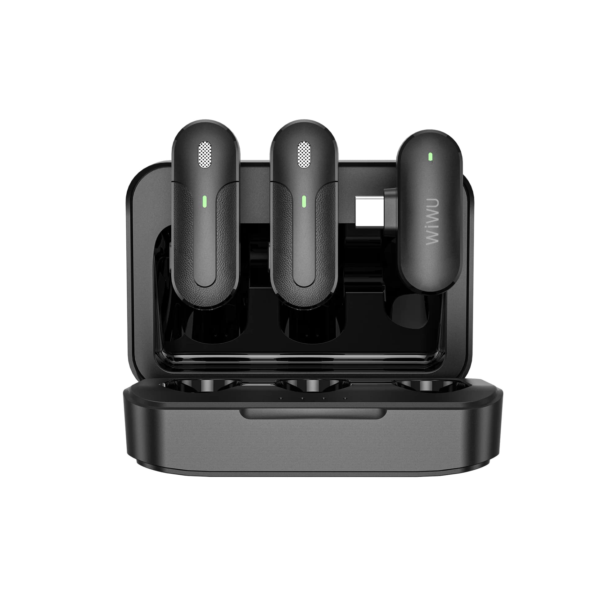זוג מיקרופונים אלחוטיים לסמארטפון WIWU Wi-WM002 Lightning