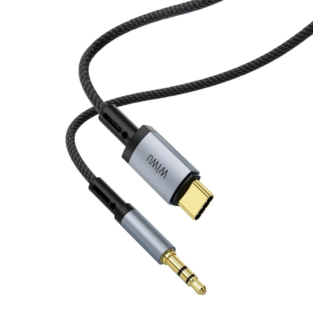 כבל מתאם WIWU Legend Wi-C048T Type-C to AUX audio