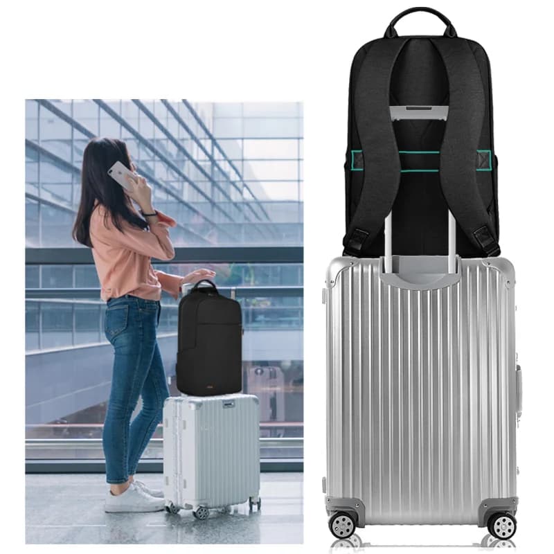 תיק גב למחשב נייד  15.6" WIWU Pilot Backpack שחור