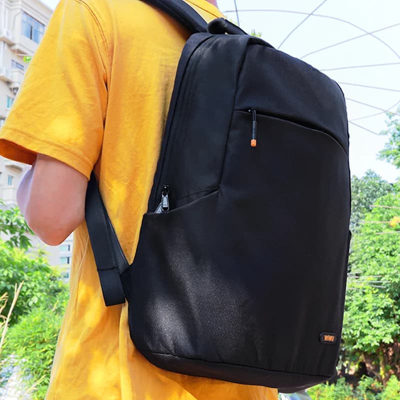 תיק גב למחשב נייד  15.6" WIWU Pilot Backpack שחור