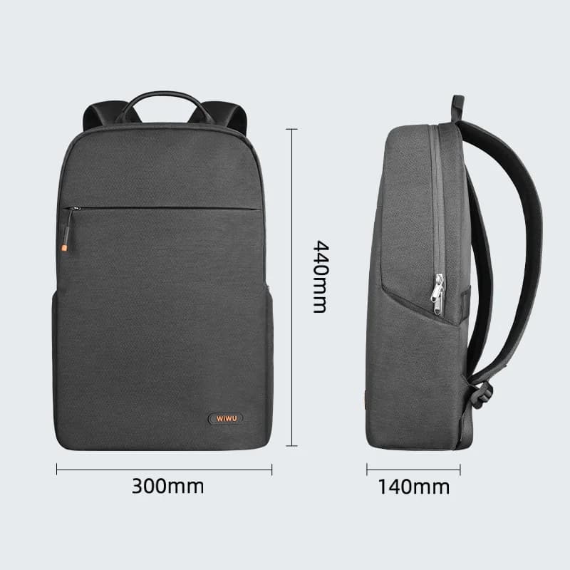 תיק גב למחשב נייד  15.6" WIWU Pilot Backpack שחור